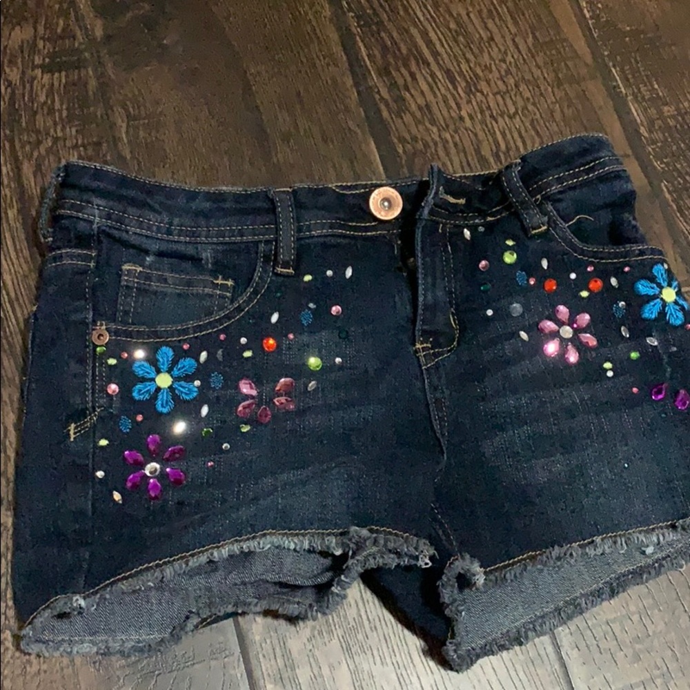 Sparkly shorts!